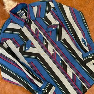 Vintage Wrangler Pearl Snap